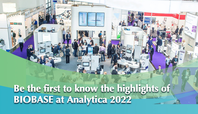 Будьте первым, кто узнает об основных моментах BIOBASE на Analytica 2022