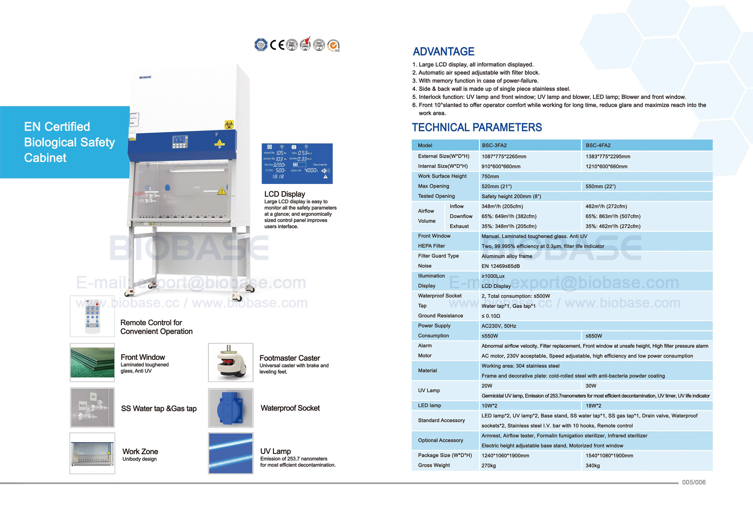 05-06 EN Сертифицированный шкаф биологической безопасности