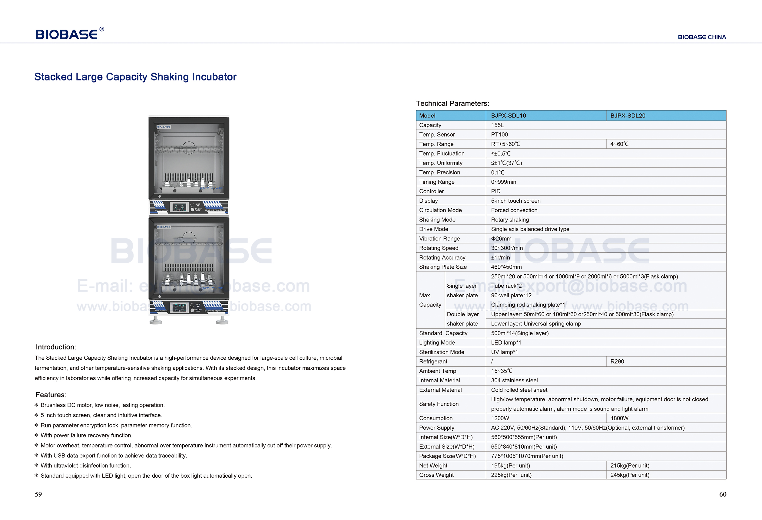 59-60 Сложный инкубатор с большой пропускной способностью