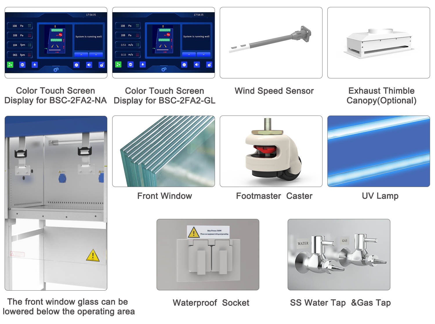 07-08 NSF Certified Class II Биологическая безопасность A2